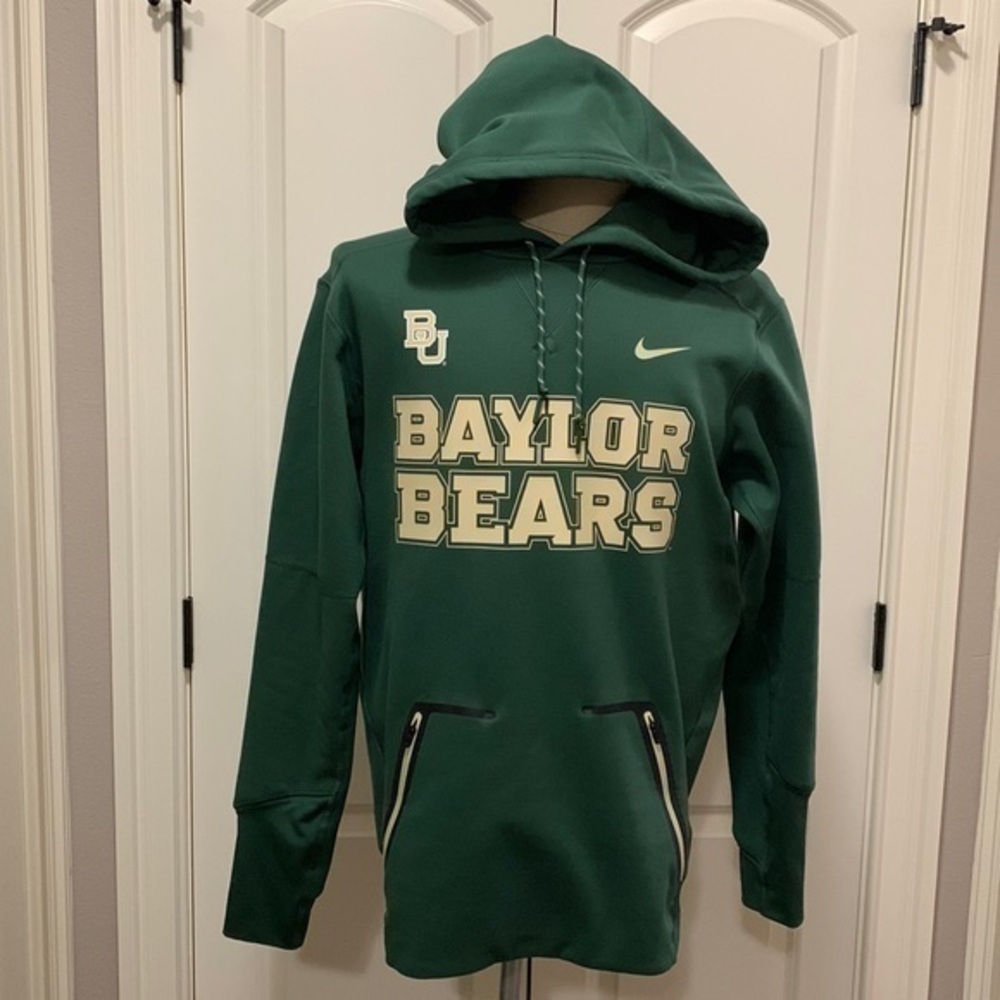 Nike Dri-fit fleece lined hoodie Baylor Bears